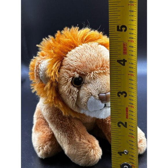 Wild Republic 6” Lion Plush Stuffed Animal realistic Small - Picture 11 of 14